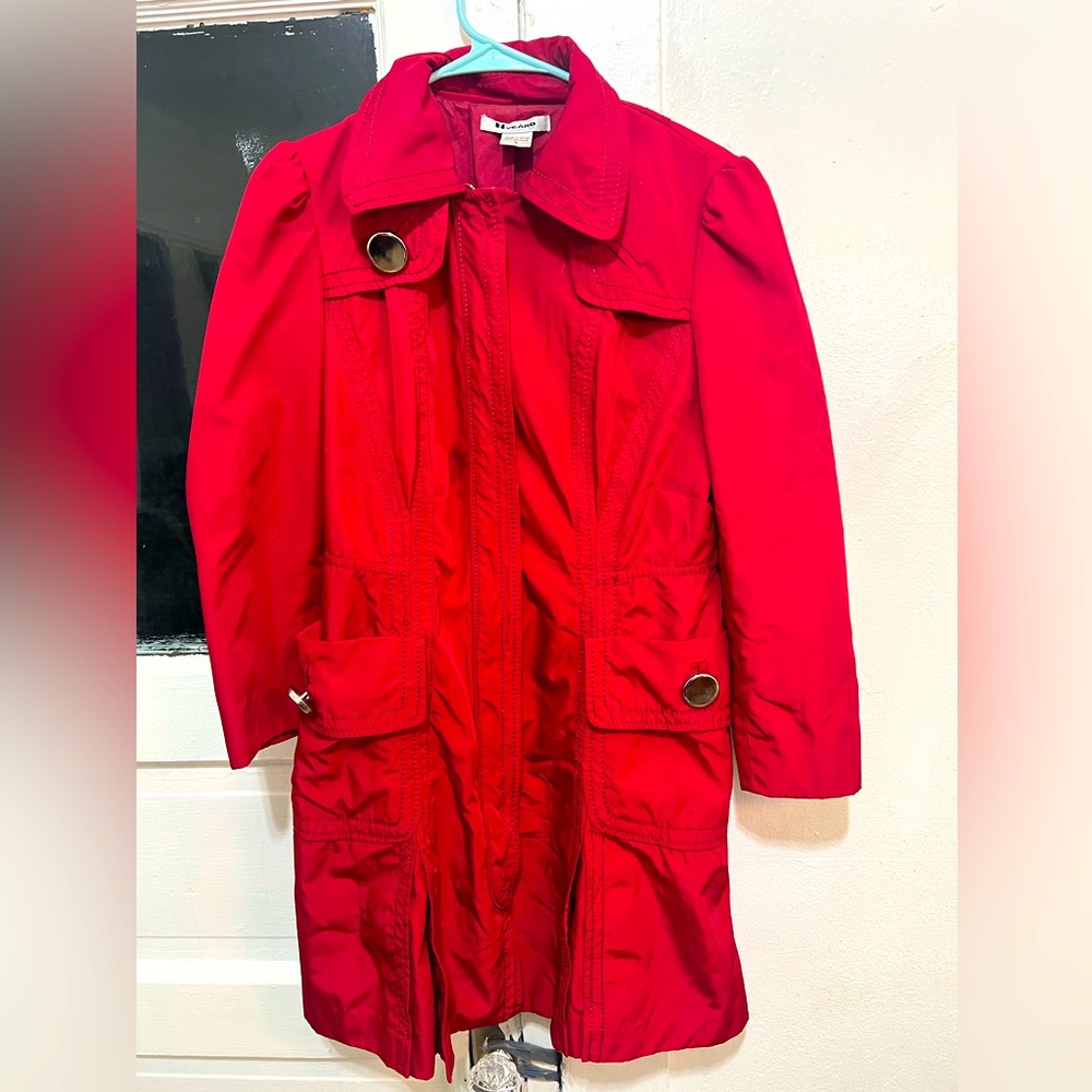 Vintage red Nvgaurd Collection Coat size 8W